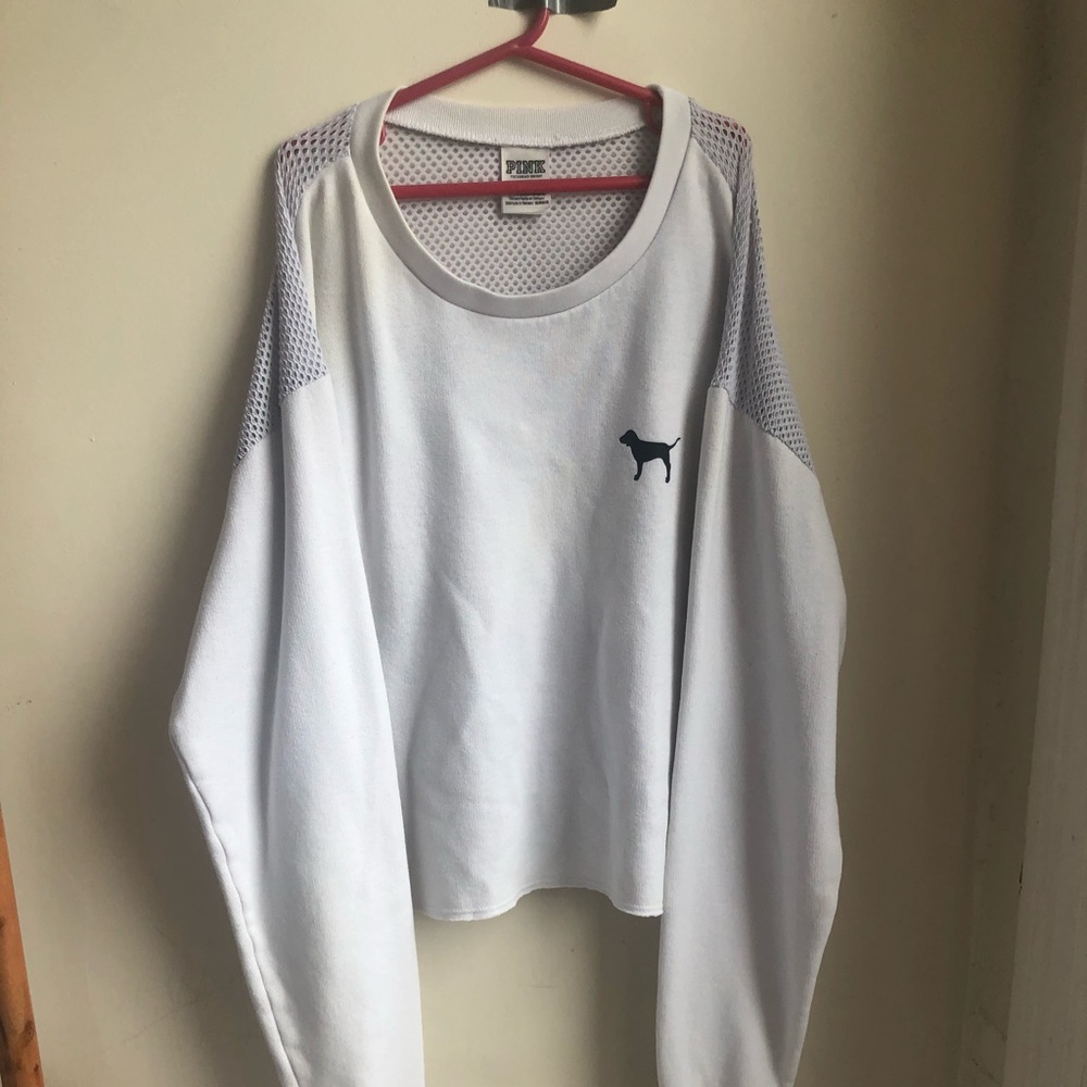 Victoria’s Secret pink sweatshirt